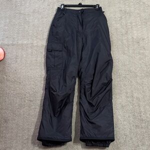 Women’s Black Snow Cargo Pants size M